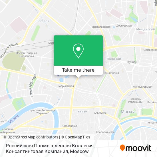 Российская Промышленная Коллегия, Консалтинговая Компания map