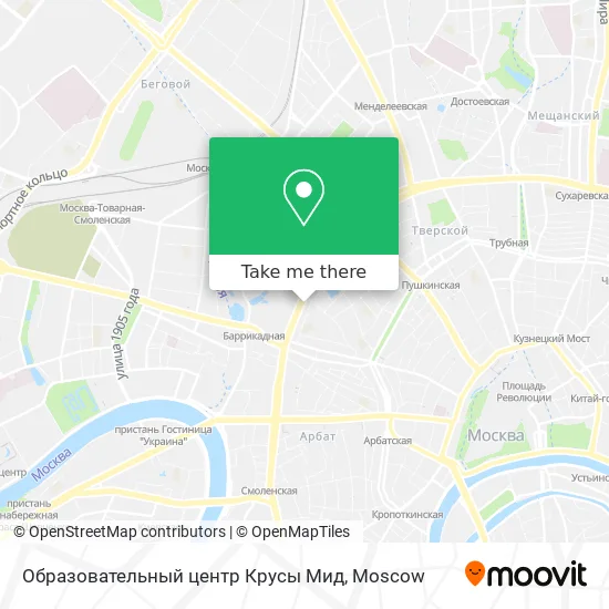 Образовательный центр Крусы Мид map