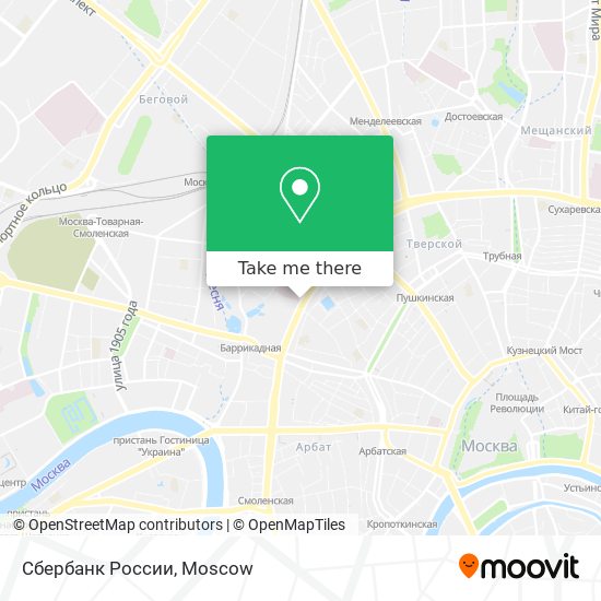 Сбербанк России map