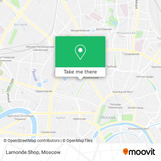 Lamonde.Shop map