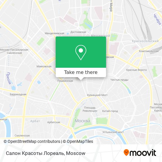 Салон Красоты Лореаль map