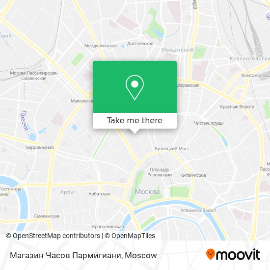 Магазин Часов Пармигиани map