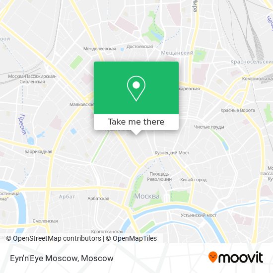 Eyn'n'Eye Moscow map