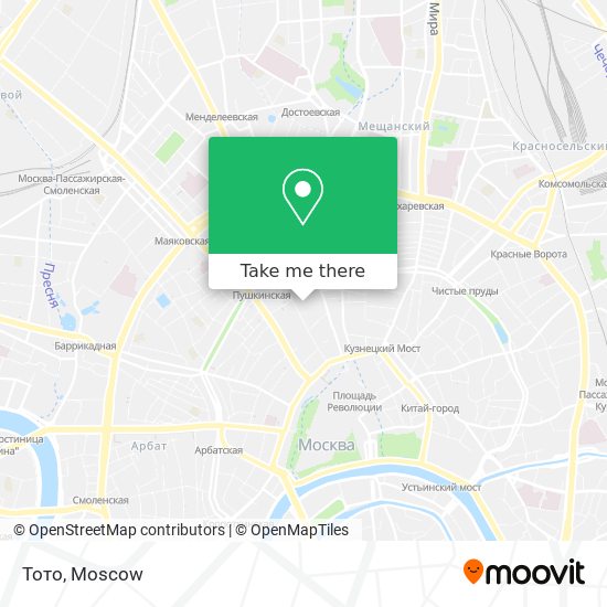 Тото map