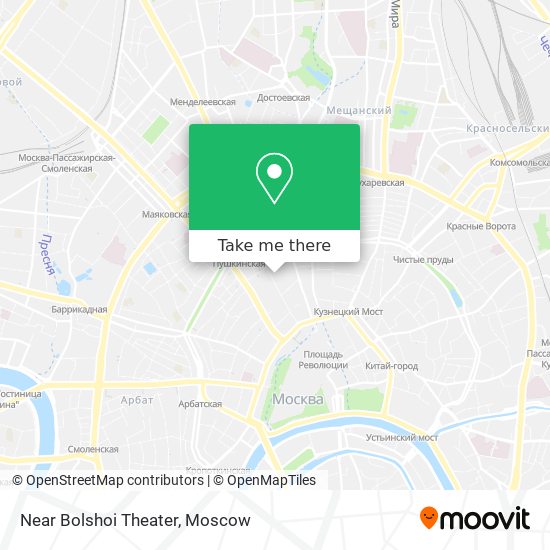 Near Bolshoi Theater map