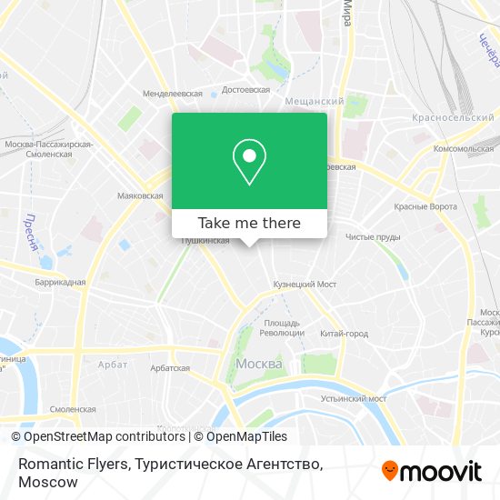 Romantic Flyers, Туристическое Агентство map