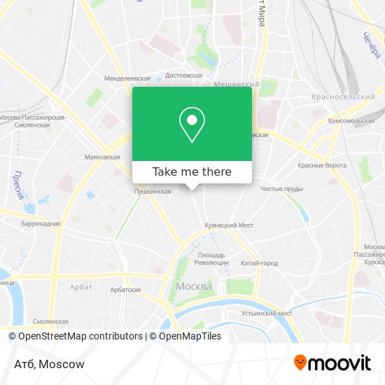 Атб map