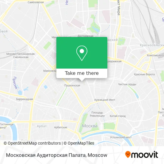 Московская Аудиторская Палата map
