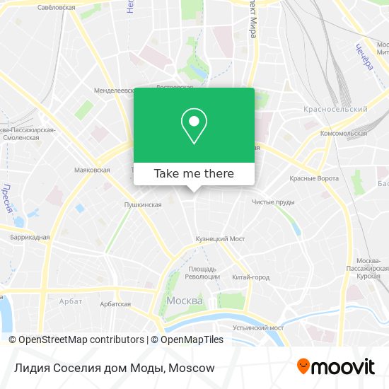 Лидия Соселия дом Моды map