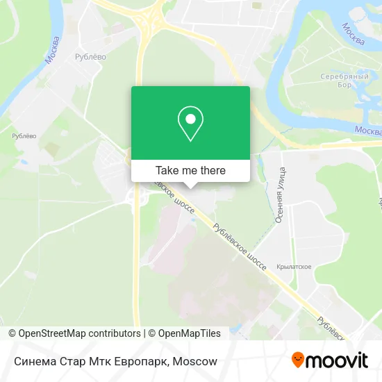 Синема Стар Мтк Европарк map
