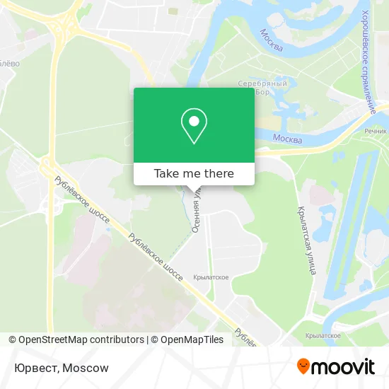 Юрвест map