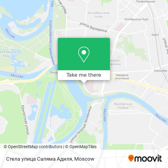 Стела улица Саляма Адиля map