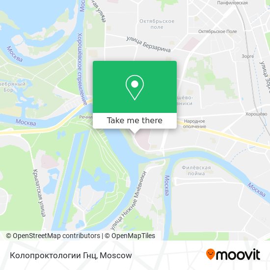 Колопроктологии Гнц map