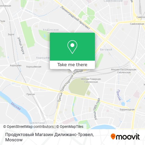 Продуктовый Магазин Дилижанс-Трэвел map