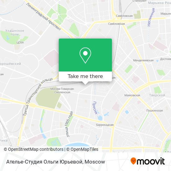 Ателье-Студия Ольги Юрьевой map