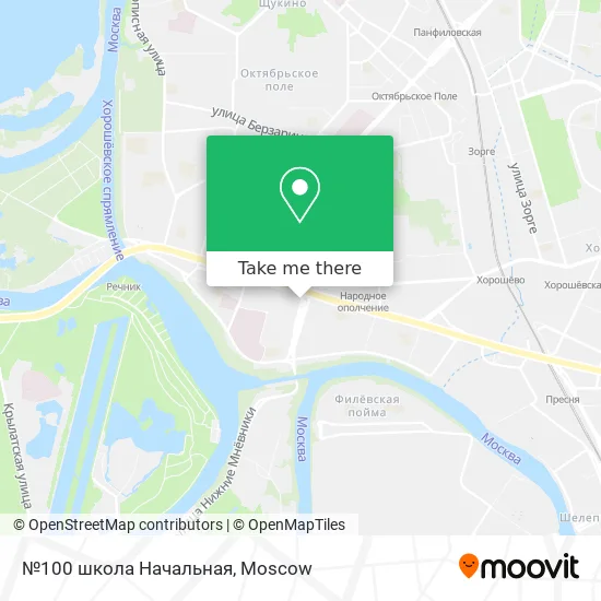 №100 школа Начальная map