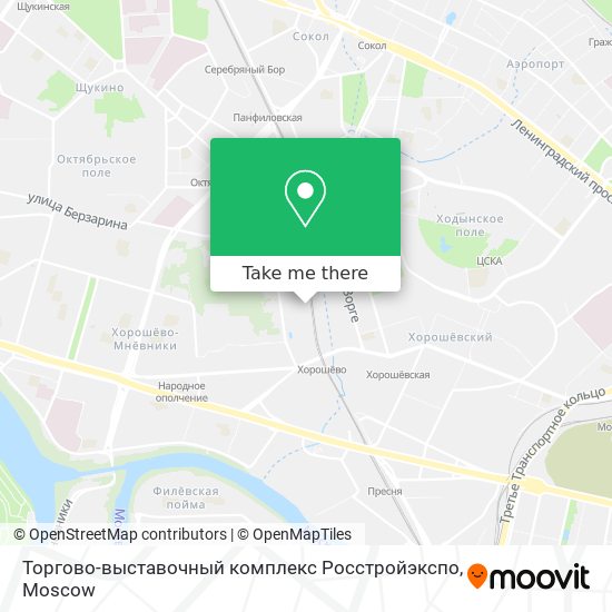 Торгово-выставочный комплекс Росстройэкспо map