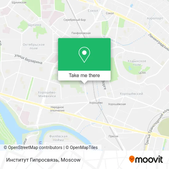 Институт Гипросвязь map