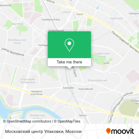 Московский центр Упаковки map