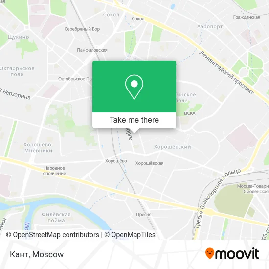 Кант map