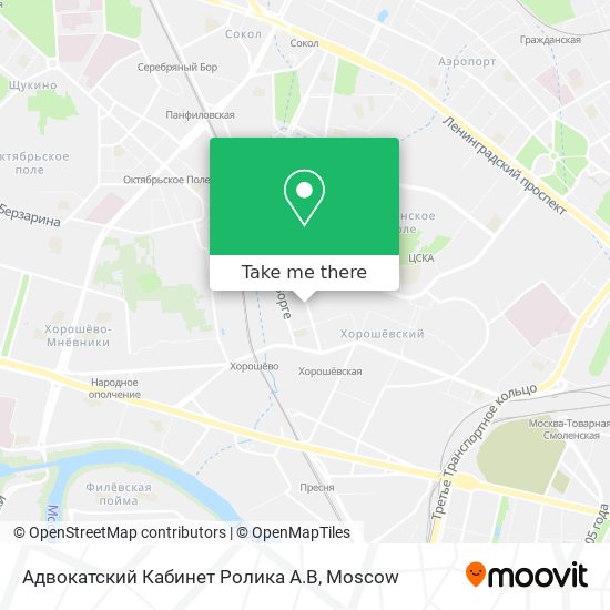 Адвокатский Кабинет Ролика А.В map