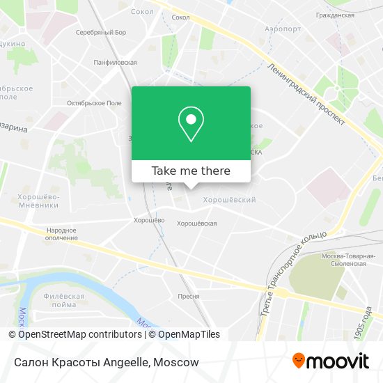 Салон Красоты Angeelle map