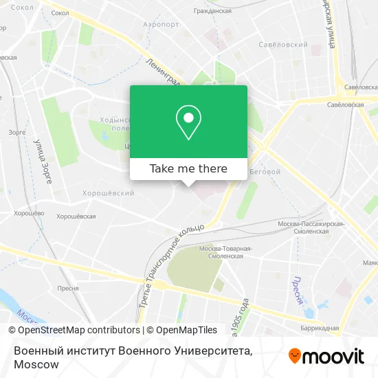 Военный институт Военного Университета map