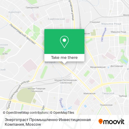 Энерготраст Промышленно-Инвестиционная Компания map