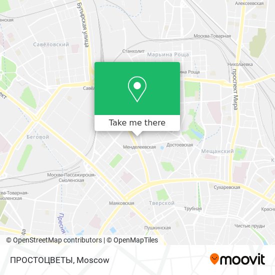 ПРОСТОЦВЕТЫ map