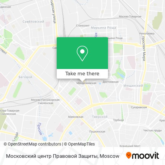 Московский центр Правовой Защиты map