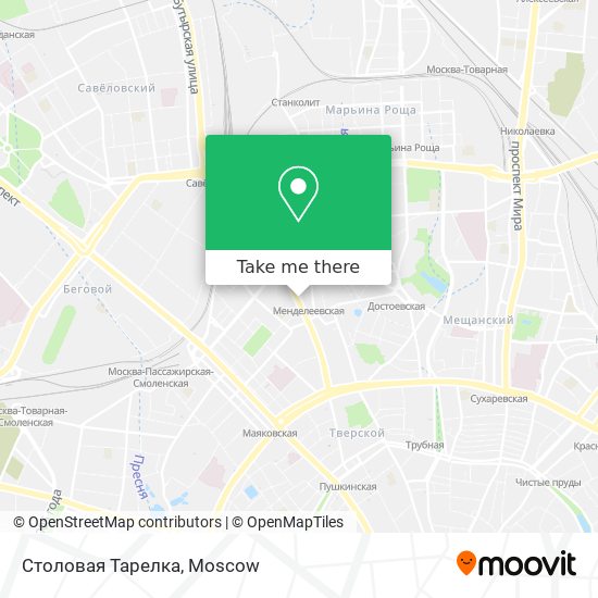 Столовая Тарелка map