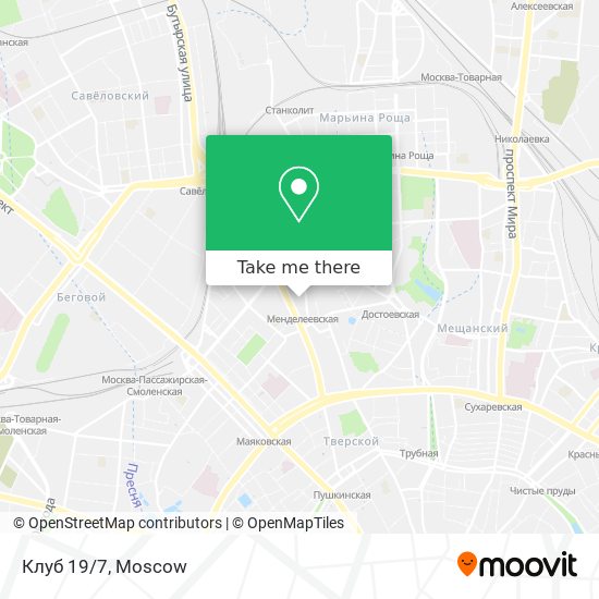 Клуб 19/7 map