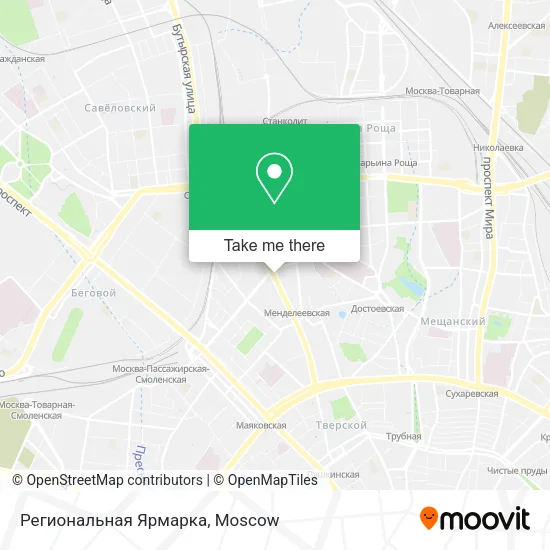 Региональная Ярмарка map