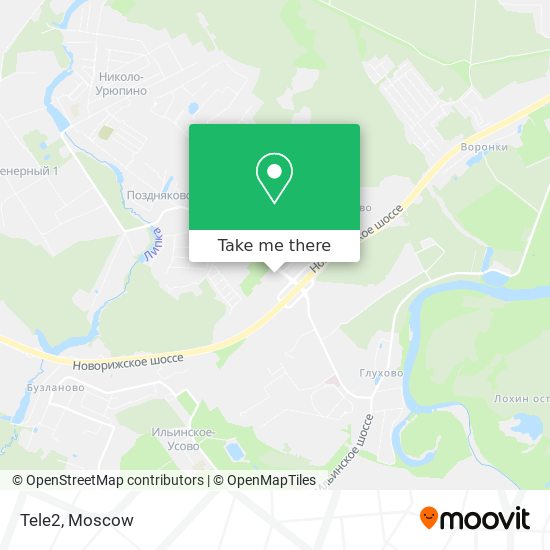 Tele2 map