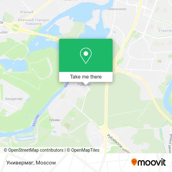 Универмаг map