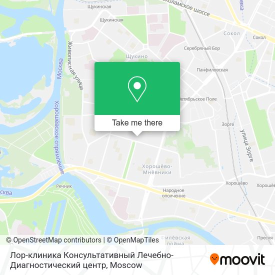 Лор-клиника Консультативный Лечебно-Диагностический центр map
