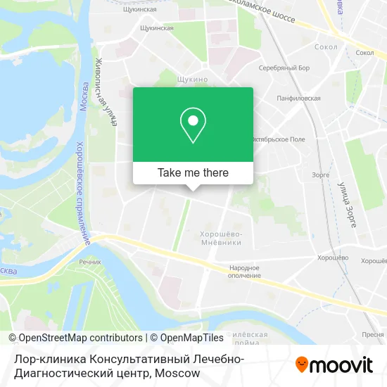 Лор-клиника Консультативный Лечебно-Диагностический центр map