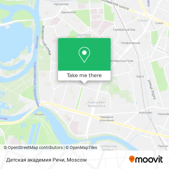 Детская академия Речи map