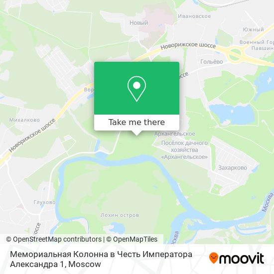 Мемориальная Колонна в Честь Императора Александра 1 map