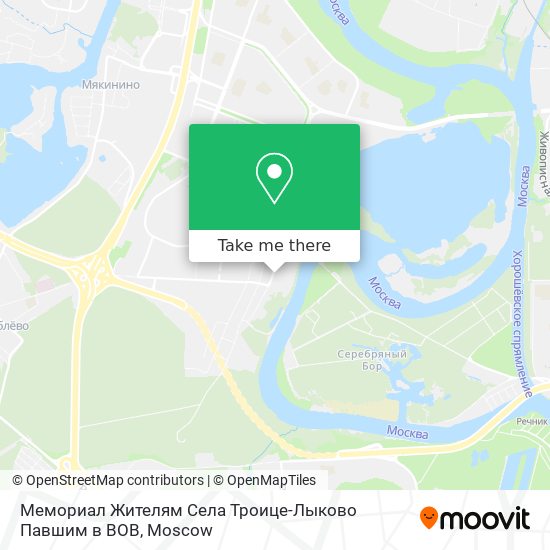 Мемориал Жителям Села Троице-Лыково Павшим в ВОВ map