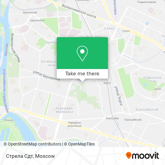 Стрела Сдт map