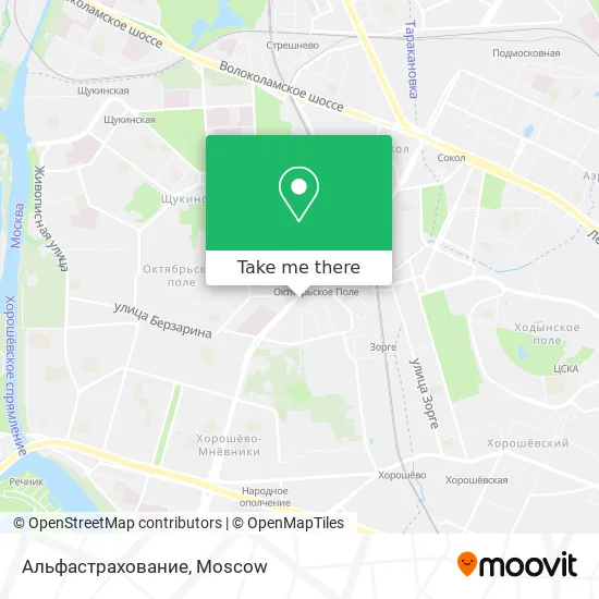 Альфастрахование map