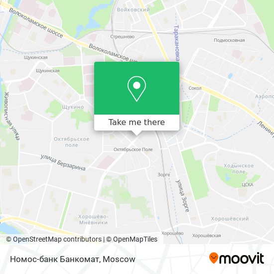 Номос-банк Банкомат map