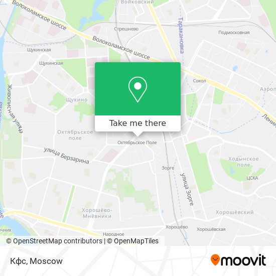 Кфс map