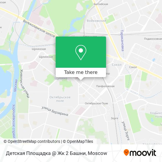 Детская Площадка @ Жк 2 Башни map