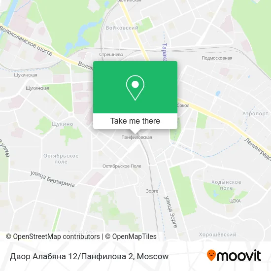 Двор Алабяна 12/Панфилова 2 map