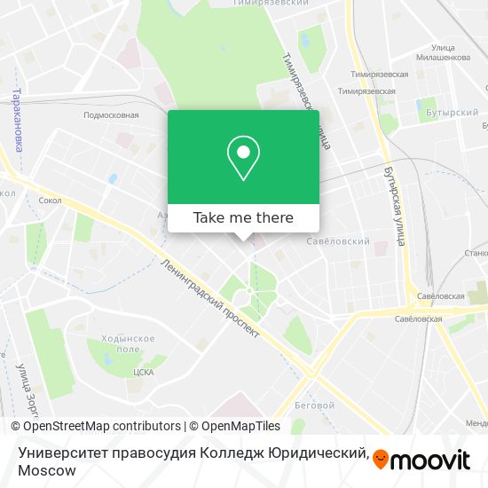 Университет правосудия Колледж Юридический map