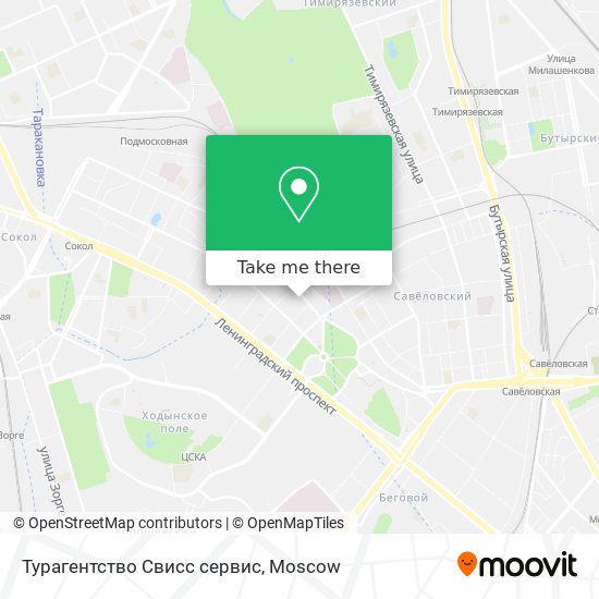 Турагентство Свисс сервис map