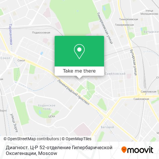 Диагност. Ц-Р 52-отделение Гипербарической Оксигенации map