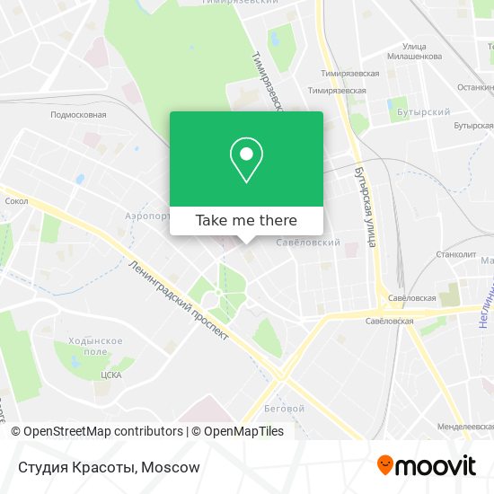 Студия Красоты map